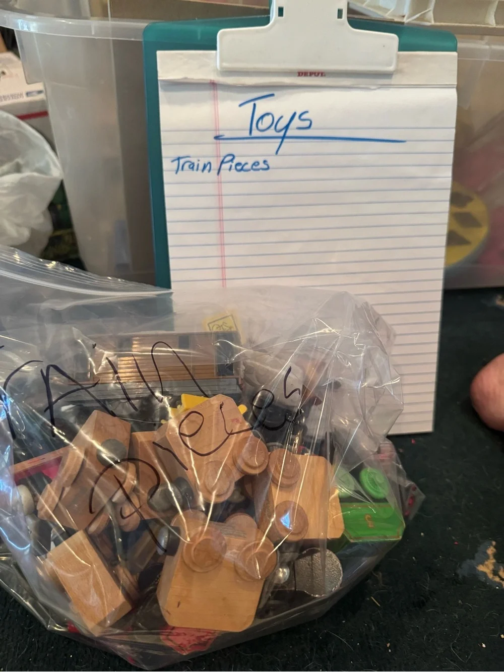 Thomas train large set - and others Wooden Train Toy Set